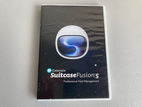 EXTENSIS SUITCASE FUSION 5 WINDOWS MAC OS X SOFTWARE PROGRAM COMPUTER CD-ROM PC - 第 1/4 張圖片