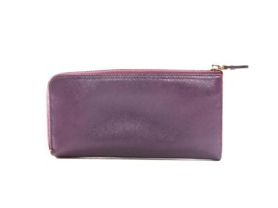 Authentic Salvatore Ferragamo purple Zip-around long wallet | eBay