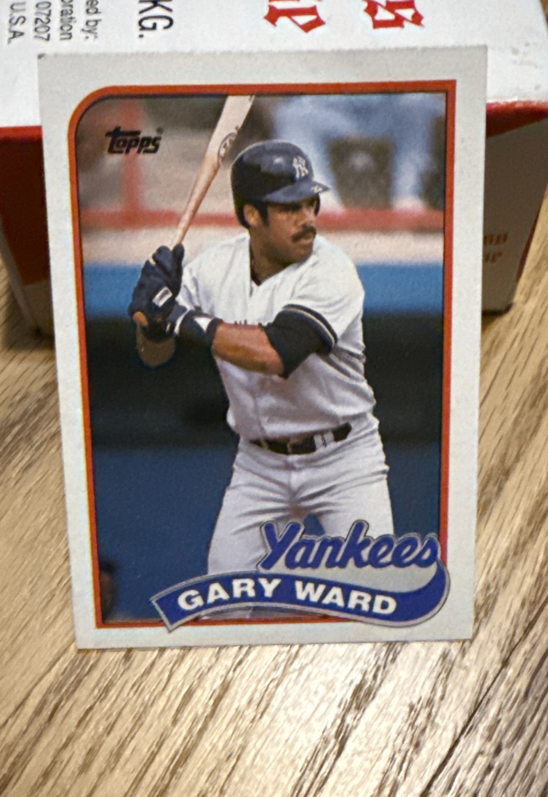 1989 Topps - Gary Ward #302