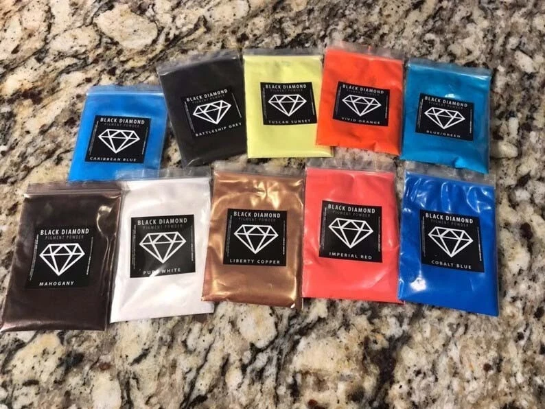 Custom Made Epoxy Top Center Table Handmade Dining Table Living Decors - Image 3 of 4