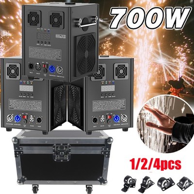 1/2/4X Cold Spark Machine Stage Effect DMX Firework for Event Party Wedding Show
