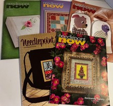 Needlepoint Now Lot Of 5 Magazines 2007-2010