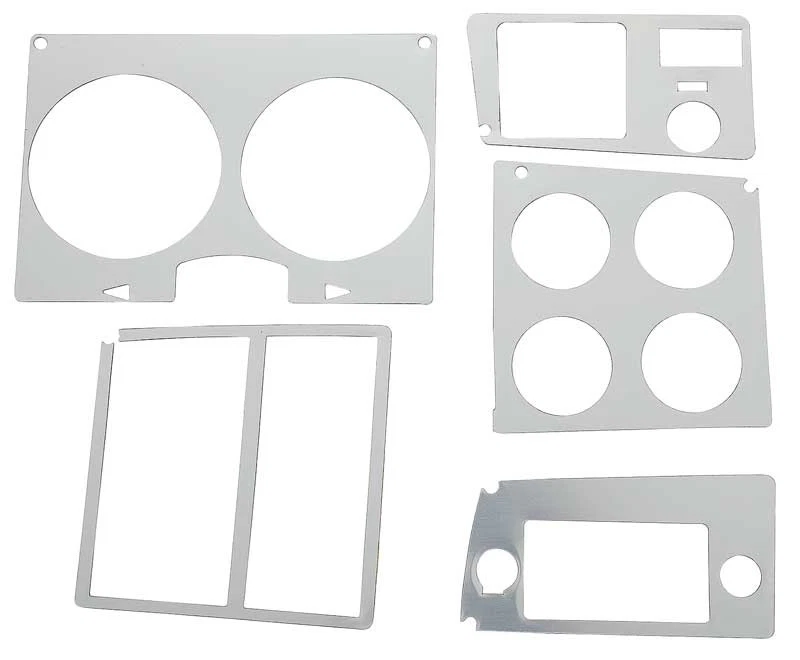 Chevy GMC Pickup Blazer 1978-80 Jimmy Suburban; juego de inserciones de bisel de tablero; con aire Foto 4 de 4