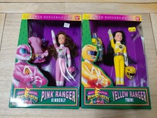 Mighty Morphin Power Rangers Pink Kimberly & Yellow Trini For Girls Collection
