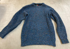 Vintage Italian Colore Wool Blend Knit Sweater Grandpa Sweater Size M