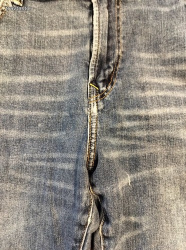 American Eagle Airflex+ Men's Original Bootcut Blue Jeans Sz 38x32 - Picture 3 of 8