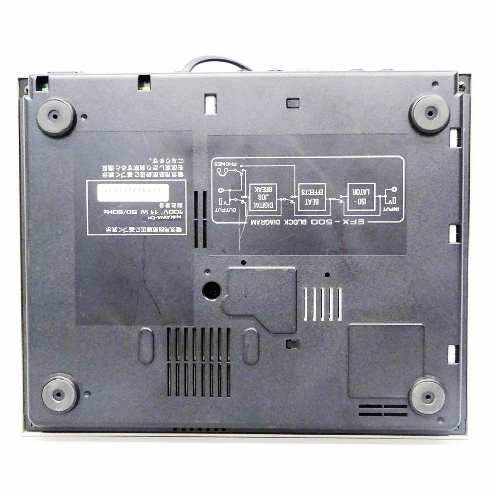 Pioneer EFX-500 DJ Turntable Mixer Controller Effector Silver Japan Used - Image 2 of 4