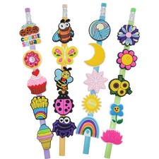Wholesale 500Pcs Random Pencil Topper Decoration,Mixed Tons of Different Themes,