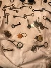 LOT OF 66 ASSORTED SKELETON KETS,TRACTOR KEYS AND OTHER KEYS PLUS KEY CHAINS — photo 8