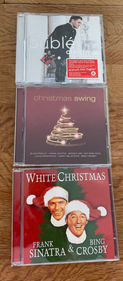 Weihnachts CD Sammlung 3 CDs Michael Bublé Sinatra Crosby Swing