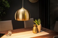 Metall HäNgeleuchte In Gold Rund Kugel FüR Esstisch Wohnzimmer Retro Lampe Mirri