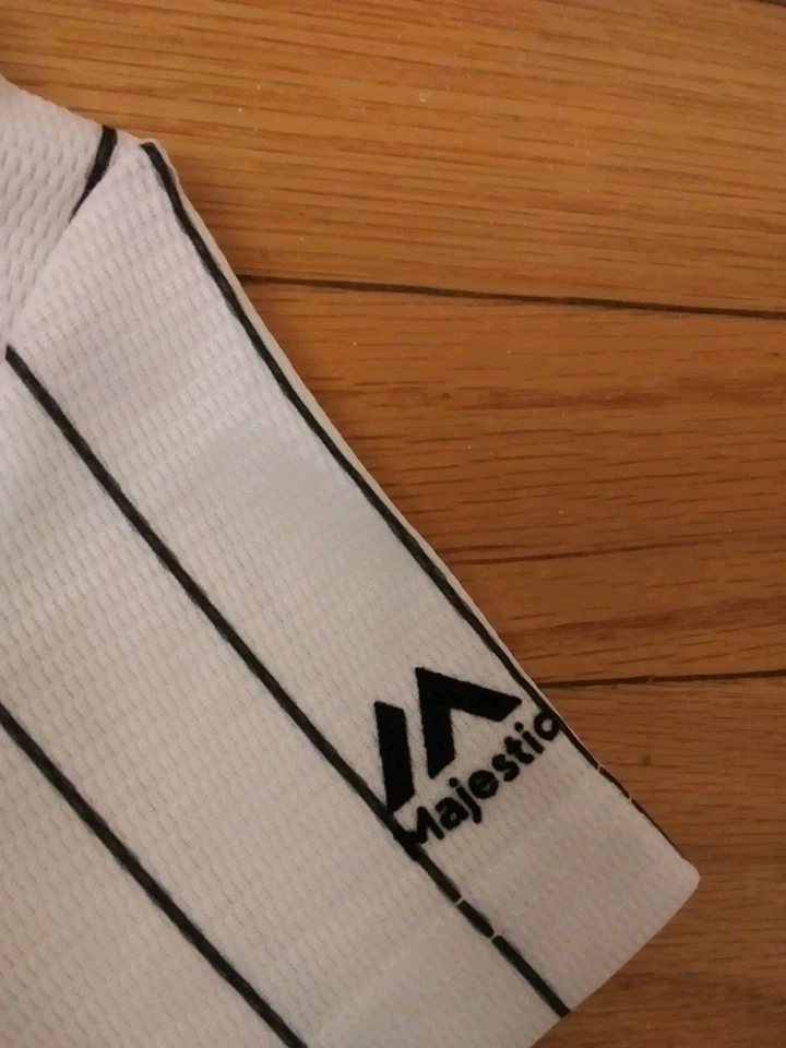 Camiseta deportiva de una pieza Chicago White Sox MLB Majestic Cool Base recién nacido 24M Foto 4 de 4