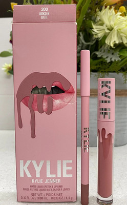 Kylie Cosmetics KOKO K 300 MATTE Lip Kit Liquid Lipstick & Lip Liner ~NEW IN BOX