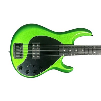 Ernie Ball Music Man StingRay 5 H Special, Kiwi Green / Ebony 8.6 LBS *IN STOCK*