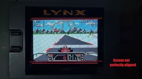 READ INFO - Atari Lynx 1 Console with IPS Display + Games + AC