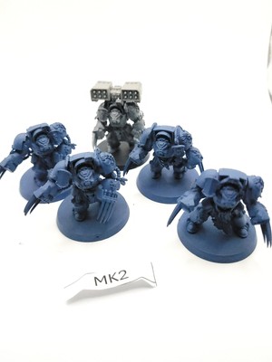 (MK2) Space Wolves - Terminator Squad - ältere Skulptur