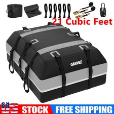 21 Cubic Feet Roof Top Rack Carrier Cargo Bag Luggage Storage For Car Suv Truck 21 Cubic Feet Roof Top Rack Carrier Cargo Bag Luggage Storage For Car Suv Truck