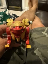 Power Rangers Wild Force Red Lion Megazord Deluxe Wild Zord Bandai 2001