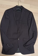 Jugendweihe Anzug Jungen, Gr. 42/44, Dunkelblau, Slimfit