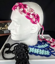 handmade crochet knit headband