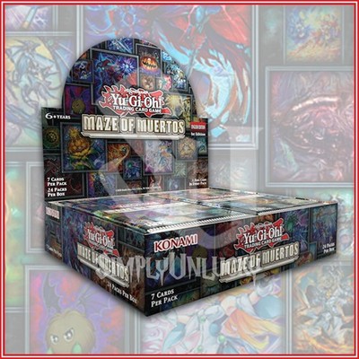YUGIOH MAZE OF MUERTOS BOOSTER BOX 24 Packs English | FACTORY