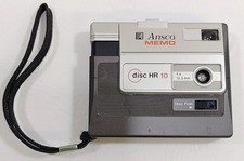 Ansco MEMO Disc HR10 Vintage Compact Pocket Film Camera 12.5mm f/4 lens- Vintage