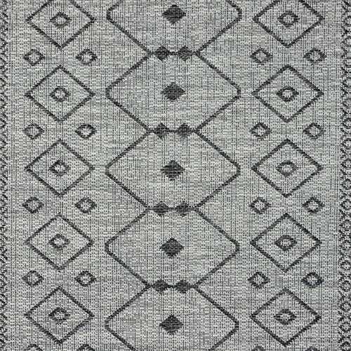 Alfresco 423 Lava Grey Runner Rug - Refined Hallway Rug - Picture 7 of 10