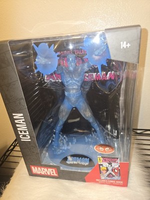 McFarlane Toys Marvel IceMan 1/6 Scale Figure Red Platinum Edition Sealed