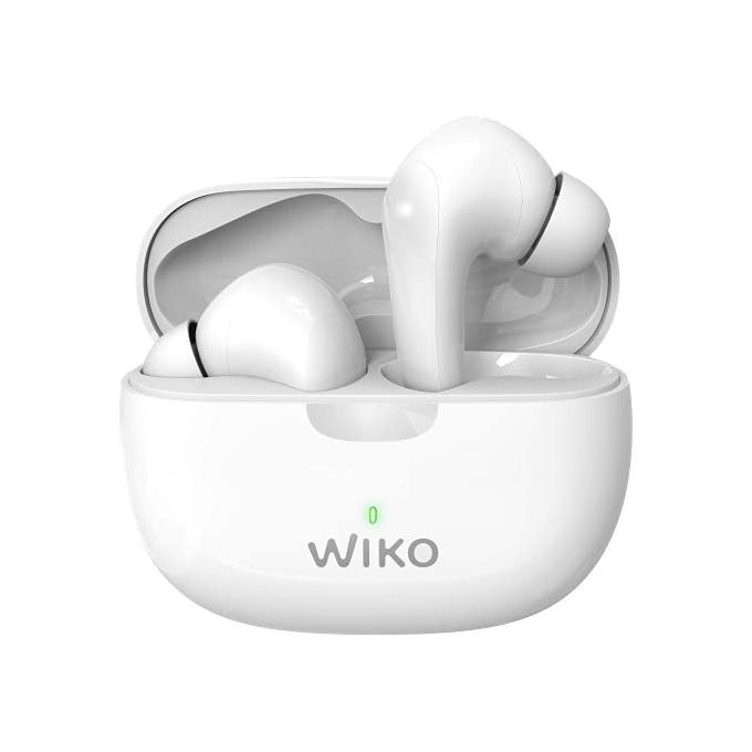 Wiko Buds Immersion Auricolari Wireless In-Ear Bluetooth Bianchi