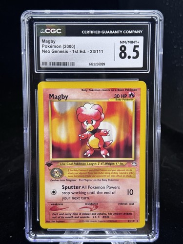 Magby (1st Edition) graded CGC 8.5 for sale on eBay