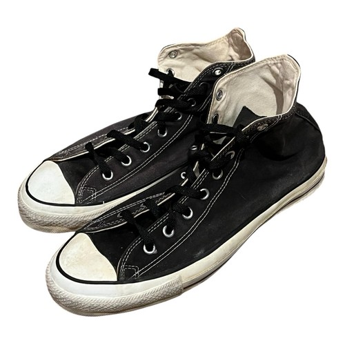 Vintage 1980s 80s Converse Chuck Taylor Made In USA Black Size 12