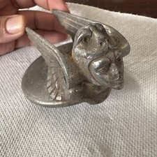 Original 1930s Chevrolet Radiator Winged Viking Hood Ornament