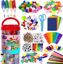 Arts and Crafts Supplies for Kids Craft Art Supply Kit Crafting
