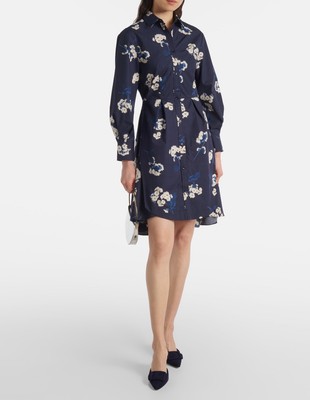 knee length dresses for ladies Baltic Born Womens Larah Button Dress | Navy Blue main image 0