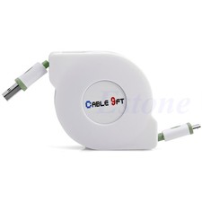 Retractable Cable Adapter For Androids Phone Charger Charging Cable MicroUsb