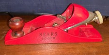 Sears Roebuck Block Plane 7", #107-37031 Red Made in USA Vintage