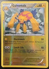Pokémon TCG Galvantula 46/114 Reverse Holo Black & White LP