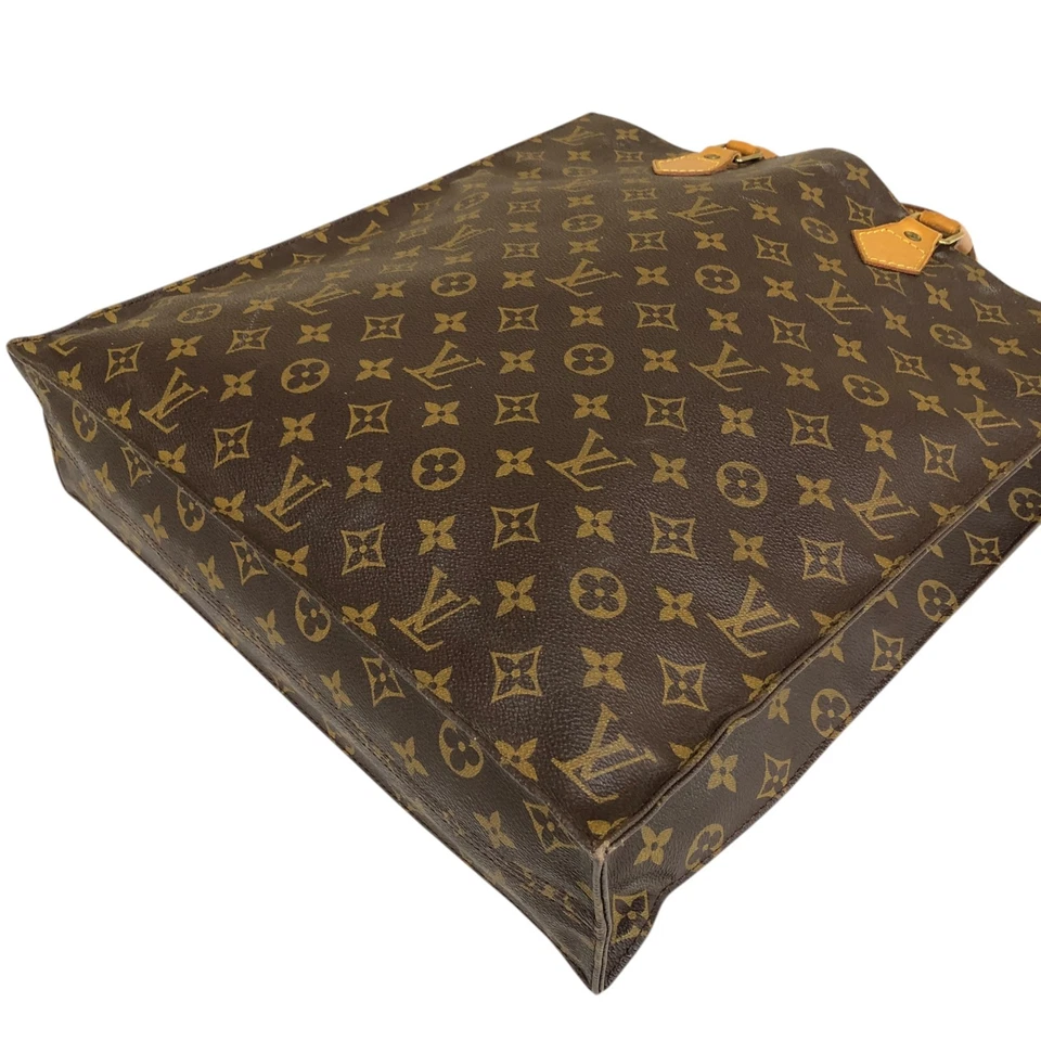 Auth Louis Vuitton Sac Plat Tote Bag Monogram Handbag M51140 MI1918 - Image 4 of 4