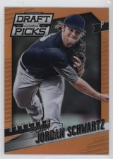 2014 Panini Prizm Perennial Draft Picks Orange 28/60 Jordan Schwartz #40 h3a