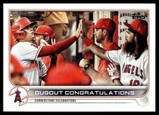 2022 Topps Dugout Congratulations Ohtani Los Angeles Angels #416