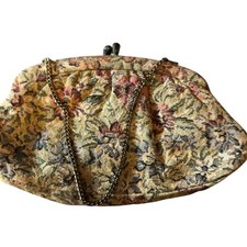 Floral Tapestry Clutch