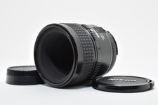 [Como Nuevo] Nikon AF Micro NIKKOR 60mm f/2.8 Macro Prime Lente Tapas Delanteras/Traseras
