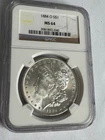 1884-O Morgan Silver Dollar MS64 NGC #040