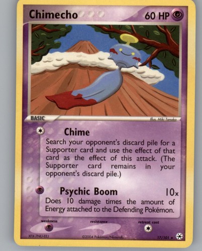 Chimecho 17/101 R Hidden Legends Pokemon NM/M