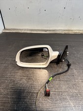 AUDI A5 8T COUPE 2011-2015 DOOR WING MIRROR LEFT FRONT WHITE LY9C