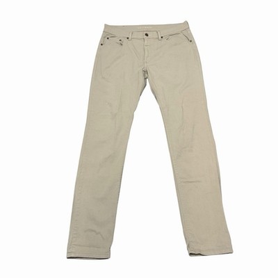 Mott & Bow Slim Mercer Jeans Light Khaki Men s Size 34 x 34