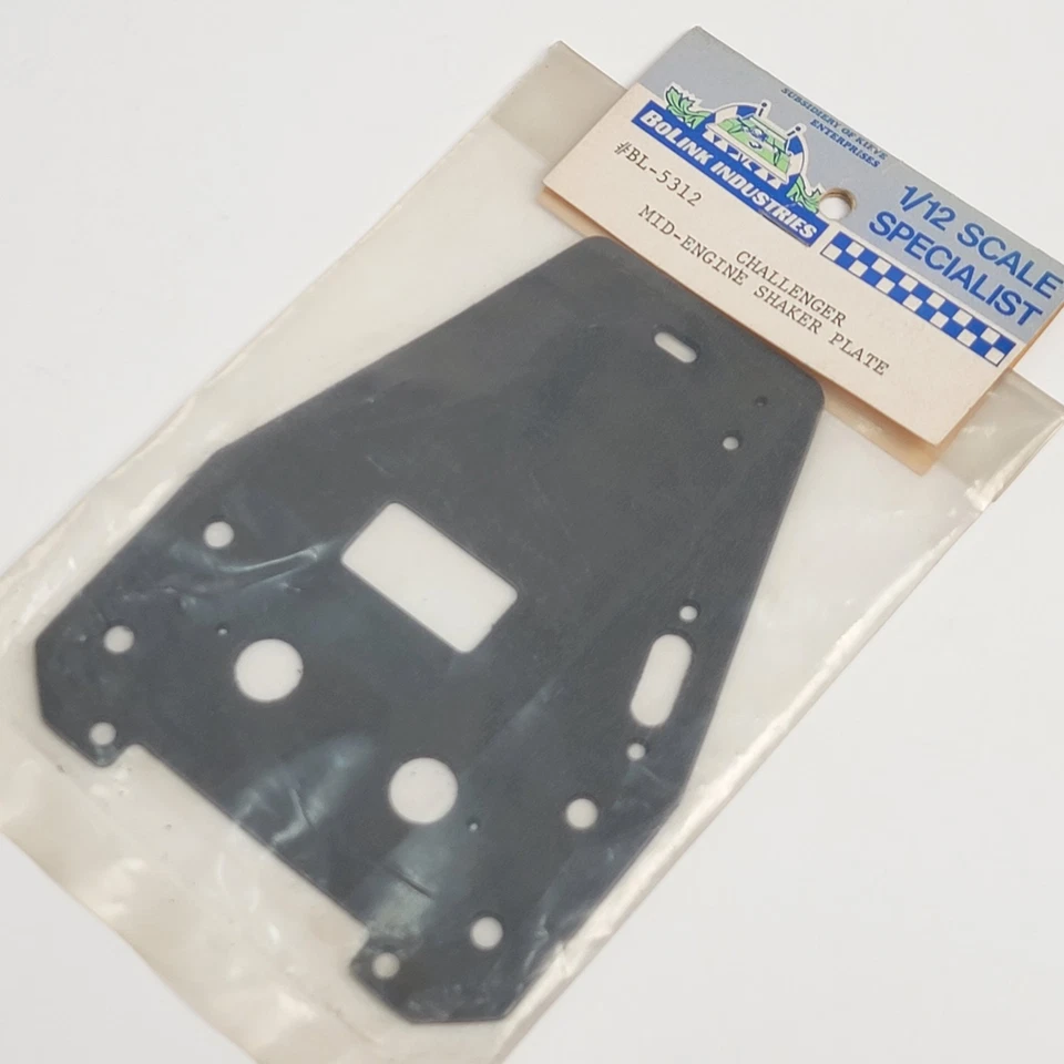 Vintage Bolink Challenger Mid-engine Shaker Plate BL-5312 - Image 3 of 3