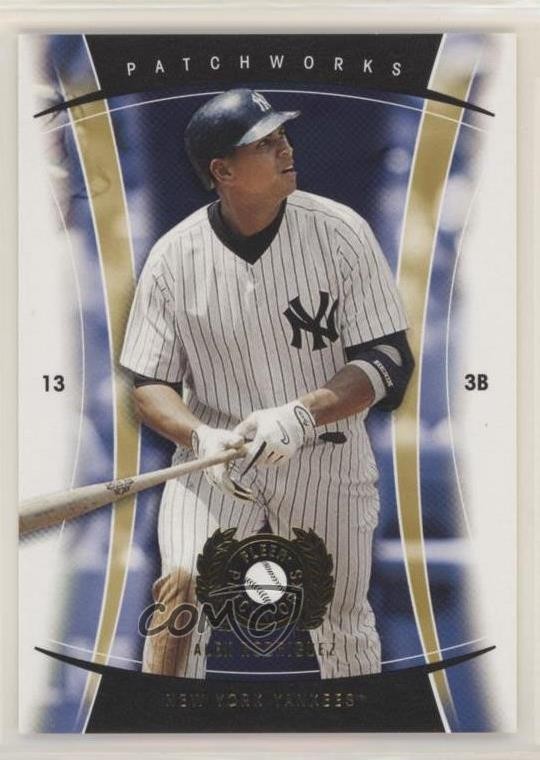 2005 Fleer Patchworks Gold 37/99 Alex Rodriguez #60 fm0