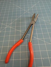 MATCO TOOLS PND 112P ORANGE 10" Long Needle Nose Pliers "USED"