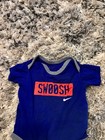 Boys Nike bodysuit size 3-6 months short sleeve multicolor  — photo 2